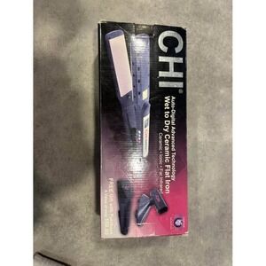 CHI Digital Ceramic Flat Iron Wet to Dry New in Box